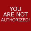Thumbnail for You Are Not Authorized